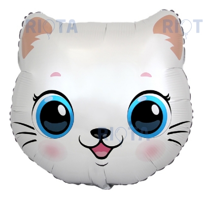 Шар фигура "Милый котенок", голова