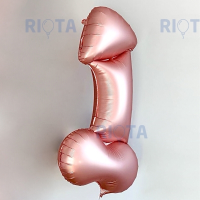 Шар фигура "Стрелочка 18+", розовый (ПД)