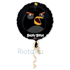 Шар-круг Angry Birds Бомб, 43 см