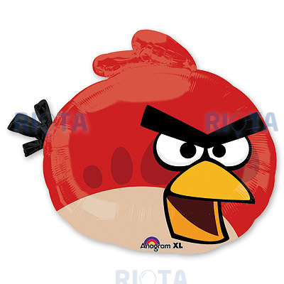 Фигурный шар Angry Bird Красная птица, 63 см