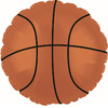 Шар-круг Баскетбольный мячик, коричневый, 46 см