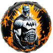 Шар-круг Пылающий Бэтмен, 46 см