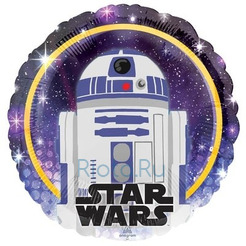 Шар-круг Дроид R2-D2 из Звездных войн, 46 см