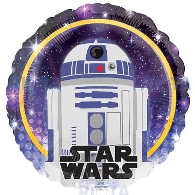 Шар-круг Дроид R2-D2 из Звездных войн, 46 см