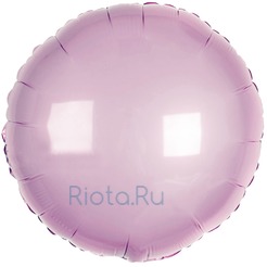 Шар-круг Розовый, 46 см