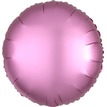 Шар-круг Розовый сатин, 46 см