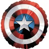 Фольгированный Шар-круг Щит Капитана Америка, 71 см