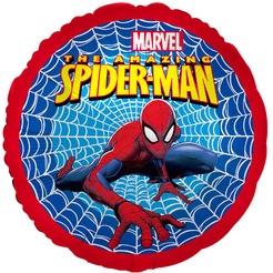 Шар-круг Spider-man и паутина, человек паук, 46 см