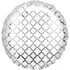 Шар-круг Узор на серебре, 43 см
