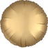 Шар-круг Золотой сатин, 46 см