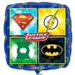 Шар-квадрат Лига Справедливости и значки супергероев, 46 см