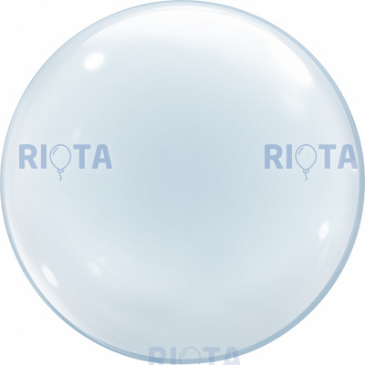Шар-пузырь, Прозрачный, 60 см