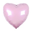 Шар-сердце Нежно-розовый, 46 см