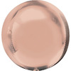 Шар-сфера 3D Розовое Золото, 41 см