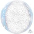 Шар-сфера Снежинки, 41 см