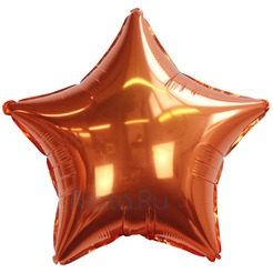 Шар-звезда Оранжевый, 46 см