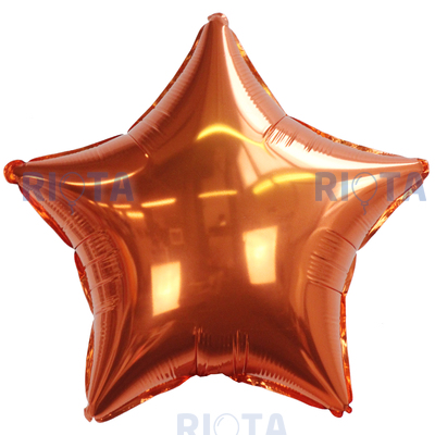 Шар-звезда Оранжевый, 46 см
