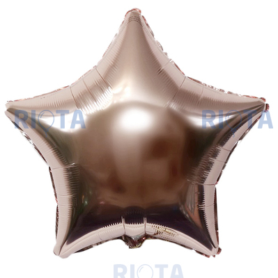 Шар-звезда Розовое золото, 46 см