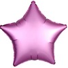 Шар-звезда Розовый сатин, 48 см