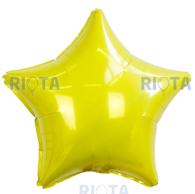 Шар-звезда Желтый, 46 см