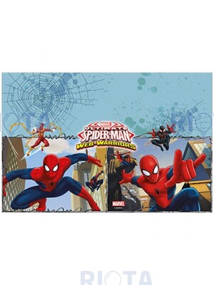 Скатерть Человек-паук и его паутина, 120 см x 180 см