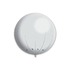 Виниловый шар Гигант сфера, белый, 2.1 м