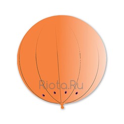 Виниловый шар Гигант сфера, оранжевый, 2.1 м