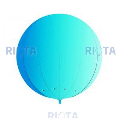 Виниловый шар Гигант сфера, синий, 2.1 м